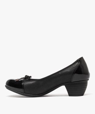 Escarpins confort look ballerine femme vue3 - G'FLEX GEMO FOR GOOD - GEMO