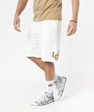 Bermuda en maille intérieur bouclette homme - Camps United vue2 - CAMPS - GEMO