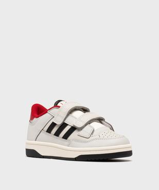 Baskets à scratchs Rapid Court garçon - Adidas vue2 - ADIDAS - GEMO
