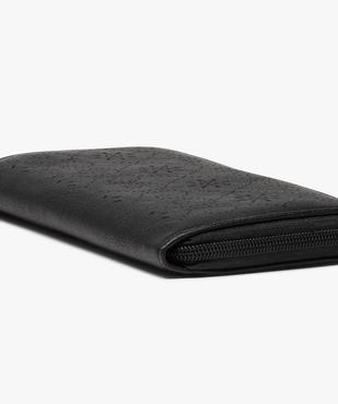 Portefeuille femme zippé avec motif ajouré vue2 - GEMO (ACCESS) - GEMO