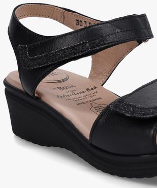 Sandales femme confort dessus cuir uni – 5 Reflex Zones vue6 - 5 REFLEX ZONES - GEMO