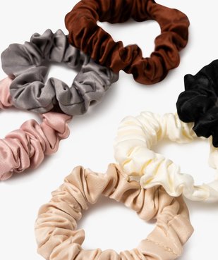 Élastiques pour les cheveux en satin fille (lot de 6) vue2 - GEMO (ACCESS) - GEMO