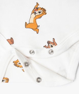 Bodies bébé manches longues Tic & Tac - Disney (lot de 2) vue3 - DISNEY DTR - GEMO