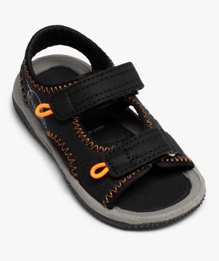 Sandales bébé garçon à fermeture double scratch vue5 - GEMO(BEBE DEBT) - GEMO