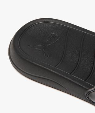 Mules de piscine femme unies à bandeau verni - Puma vue6 - PUMA - GEMO