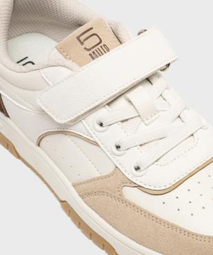 Baskets à lacets élastiques et scratch garçon - 5 Miles vue6 - 5 MILES - GEMO