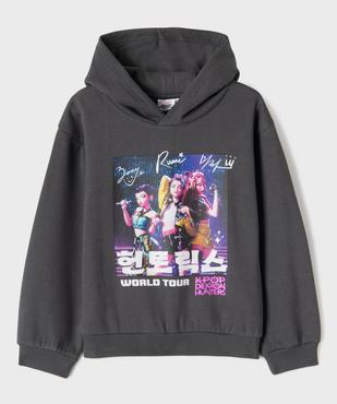 Sweat à capuche fille - KPOP DEMON HUNTERS vue1 - KPOP DEMON HUNTERS - GEMO