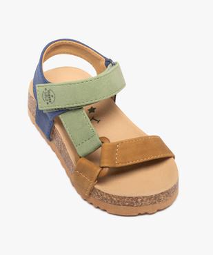 Sandales à bride scratch bébé garçon - LuluCastagnette vue5 - LULU CASTAGNETT - GEMO