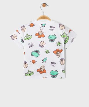 Tee-shirt manches courtes en jersey de coton imprimé Toy Story bébé garçon - Disney Baby vue3 - TOY STORY - GEMO