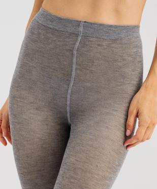 Collant chaud en maille femme vue2 - GEMO(HOMWR FEM) - GEMO