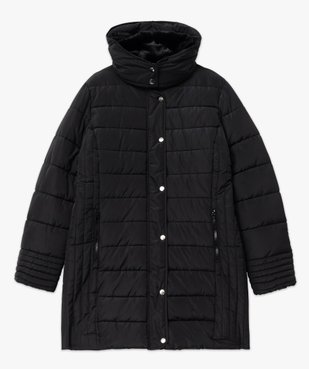 Manteau femme grande taille matelassé avec col doublé vue8 - GEMO (G TAILLE) - GEMO
