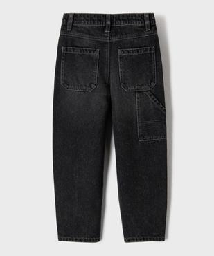 Jean wide leg avec taille ajustable garçon vue5 - GEMO (ENFANT) - GEMO