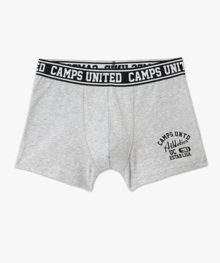 Boxer en coton extensible imprimé homme - Camps United vue4 - CAMPS - GEMO