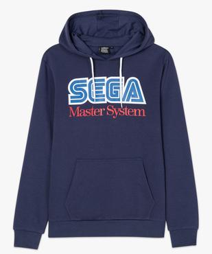 Sweat homme à capuche avec large inscription Sega vue4 - SEGA - GEMO