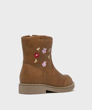 Boots avec motifs fleuris brodés fille - Lovely Wings vue4 - LOVELY WINGS - GEMO