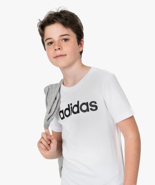 Tee-shirt garçon à manches courtes avec inscription - Adidas vue1 - ADIDAS - GEMO