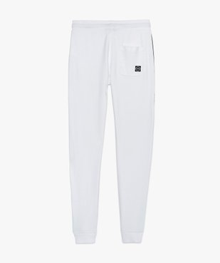 Pantalon de jogging garçon avec bandes latérales contrastantes vue2 - GEMO (JUNIOR) - GEMO