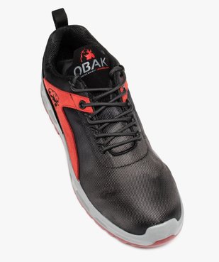 Chaussures de sécurité homme bicolores - Obak vue5 - OBAK - GEMO