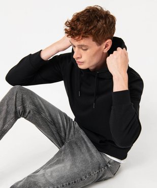 Sweat à capuche intérieur molletonné homme vue1 - GEMO 4G HOMME - GEMO
