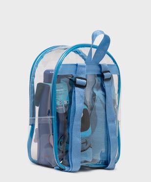 Ensemble de plage 3 pièces Stitch enfant : sac à dos, drap de plage et gourde vue4 - LILO & STITCH - GEMO