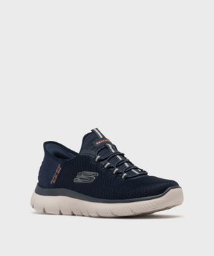 Baskets Slip-ins Summits en toile homme - Skechers vue2 - SKECHERS - GEMO