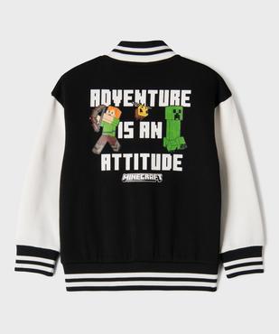 Sweat style teddy garçon - MINECRAFT vue4 - MINECRAFT - GEMO