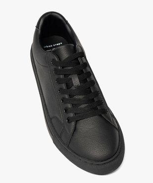 Baskets de ville à lacets unies homme vue5 - URBAN STEPS - GEMO