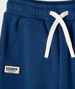 Pantalon de jogging intérieur molletonné garçon - Camps United vue2 - CAMPS GEMO FOR GOOD - GEMO