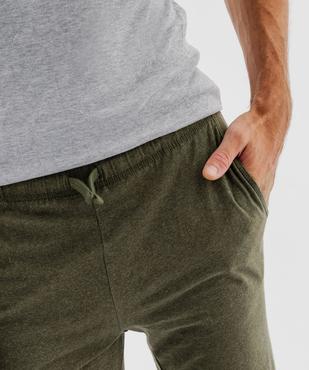 Pantalon de pyjama en jersey à taille élastique homme vue2 - GEMO(HOMWR HOM) - GEMO