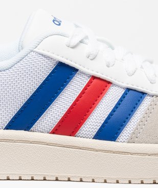Tennis femme tricolores à lacets – Adidas Hoops 2.0 vue6 - ADIDAS - GEMO
