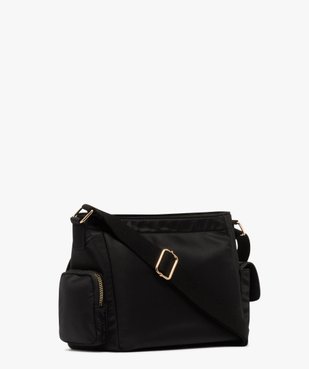 Sac bandoulière en toile multipoches femme vue2 - GEMO (ACCESS) - GEMO