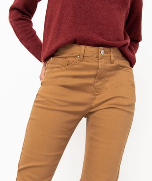 Pantalon coupe Regular taille normale femme vue5 - GEMO 4G FEMME - GEMO