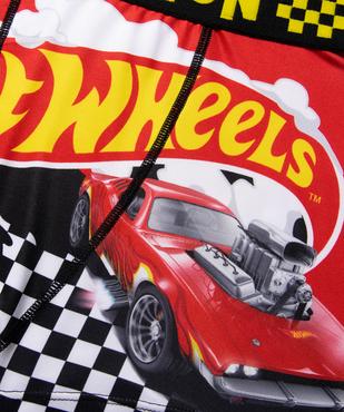 Boxer en microfibre ultra stretch imprimée garçon - Freegun x HotWheels vue2 - FREEGUN - GEMO