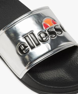 Mules de piscine femme à bandeau métallisé - Ellesse vue6 - ELLESSE - GEMO