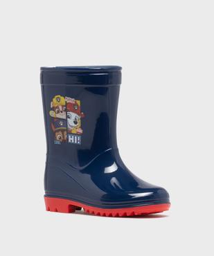 Bottes de pluie à motifs chiens garçon - La Pat Patrouille vue2 - PAT PATROUILLE - GEMO