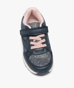 Baskets fille style retro running en mesh brillant vue5 - GEMO (ENFANT) - GEMO