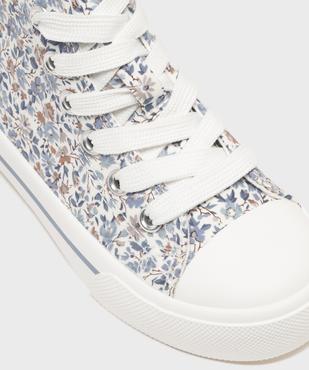 Tennis en toile montante fleurie fille vue6 - LOVELY WINGS - GEMO