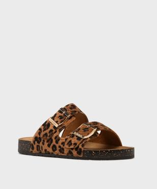 Sandales mules à semelle anatomique femme - Isotoner vue2 - ISOTONER - GEMO