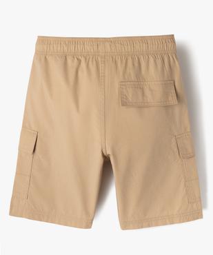 Bermuda coupe loose style cargo garçon vue5 - GEMO (ENFANT) - GEMO