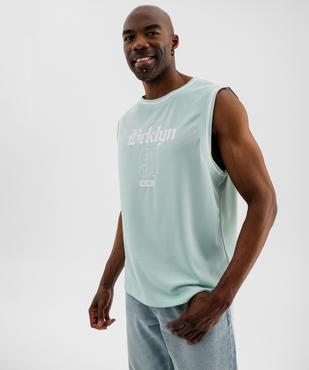 Débardeur se sport en maille respirante homme vue2 - GEMO (HOMME) - GEMO