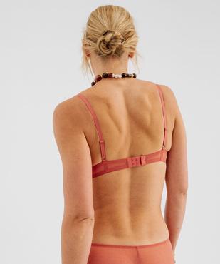 Soutien-gorge corbeille en dentelle à armatures vue2 - GEMO(HOMWR FEM) - GEMO