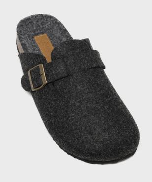 Chaussons mules fourrés en feutrine homme - Roadsign vue5 - ROADSIGN D - GEMO