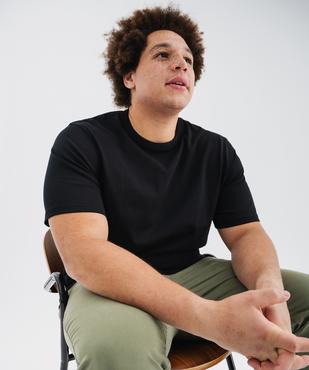 Tee-shirt manches courtes et col rond homme vue5 - GEMO (HOMME) - GEMO