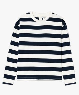 Sweat à rayures femme vue4 - GEMO(FEMME PAP) - GEMO