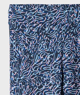 Legging de sport imprimé fille vue4 - GEMO 4G FILLE - GEMO