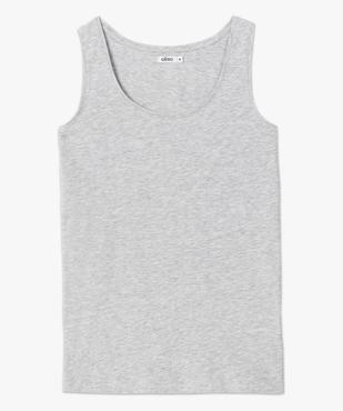 Débardeur femme en coton à col rond vue4 - GEMO(FEMME PAP) - GEMO