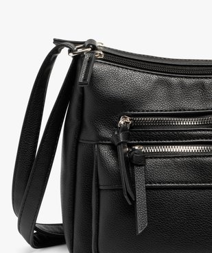 Sac besace à double compartiment femme vue4 - GEMO (ACCESS) - GEMO
