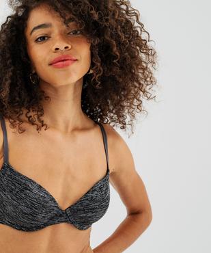Soutien-gorge corbeille à armatures et bonnets moulés en microfibre vue6 - GEMO 4G FEMME - GEMO