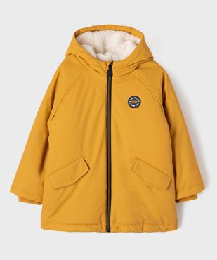 Imperméable à capuche doublée fourrure imitation garçon - LuluCastagnette vue2 - LULUCASTAGNETTE - GEMO