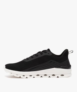 Baskets homme unies en mesh à semelle ajourée - Slazenger vue3 - SLAZENGER - GEMO